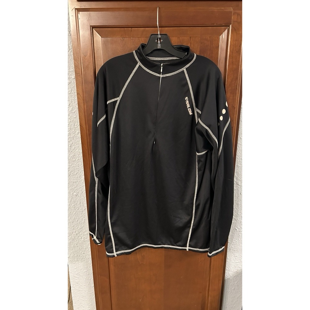 Pearl Izumi 1/2 Zip Long Sleeve Performance Shirt Black